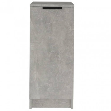 Pantofar, gri beton, 30x35x70 cm, lemn compozit - Img 8