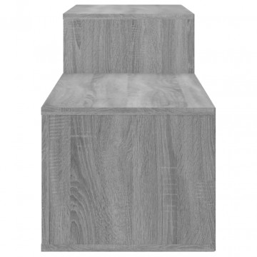 Pantofar, gri sonoma, 150x35x45 cm, lemn prelucrat - Img 5