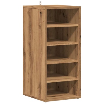 Pantofar, stejar artizanal, 32x35x70 cm lemn prelucrat - Img 2