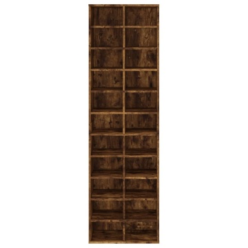 Pantofar, stejar fumuriu, 54x34x183 cm, lemn prelucrat - Img 4