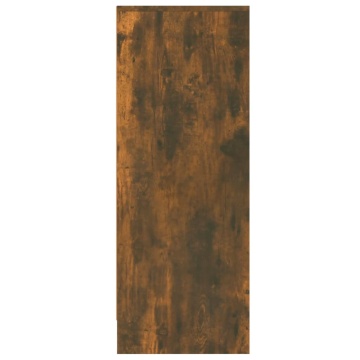 Pantofar, stejar fumuriu, 60x35x92 cm, lemn prelucrat - Img 6