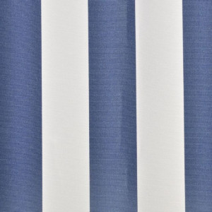 Pânză copertină albastru & alb 6 x 3 m (cadrul nu este inclus) - Img 3