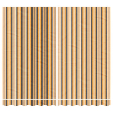 Pânză de rezervă copertină, dungi multicolore, 3x2,5 m - Img 3