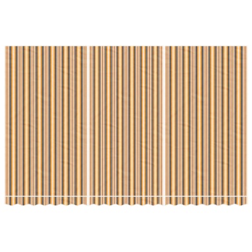 Pânză de rezervă copertină, dungi multicolore, 5x3 m - Img 3