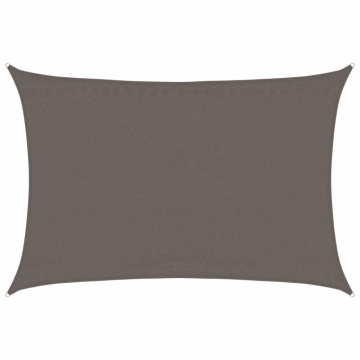 Pânză parasolar, antracit, 3,5x5 m, HDPE, 160 g/m² - Img 2
