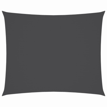 Pânză parasolar, antracit, 3x4 m țesătură oxford dreptunghiular - Img 2