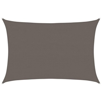 Pânză parasolar, antracit, 4x5 m, HDPE, 160 g/m² - Img 2