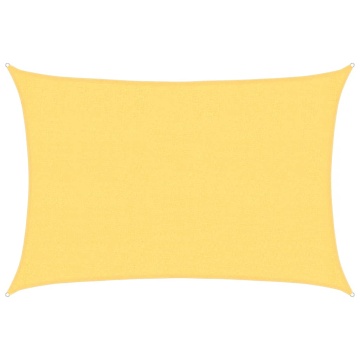 Pânză parasolar, bej, 2,5x3,5 m, HDPE, 160 g/m² - Img 2