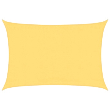 Pânză parasolar, bej, 3,5 x 4,5 m, HDPE, 160 g/m² - Img 2