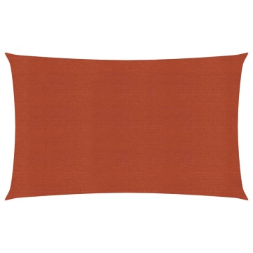 Pânză parasolar, cărămiziu, 3x6 m, 160 g / m², HDPE - Img 1