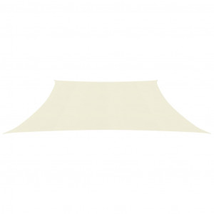 Pânză parasolar, crem, 3/4x3 m, HDPE, 160 g/m² - Img 3