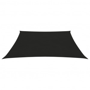 Pânză parasolar, negru, 3/4x2 m, HDPE, 160 g/m² - Img 3