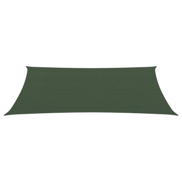 Pânză parasolar, verde închis, 3x6 m, 160 g/m², HDPE - Img 2