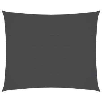 Parasolar, antracit, 5x6 m, țesătură oxford, dreptunghiular - Img 2