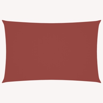 Parasolar, cărămiziu, 4x7 m, țesătură oxford, dreptunghiular - Img 2