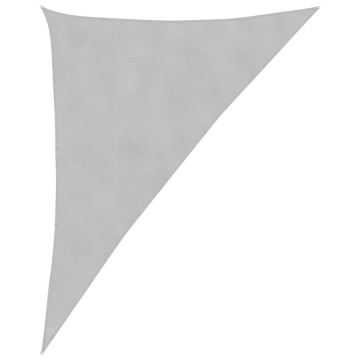 Parasolar, gri deschis, 4x5x6,4 m, 100% poliester Oxford - Img 2