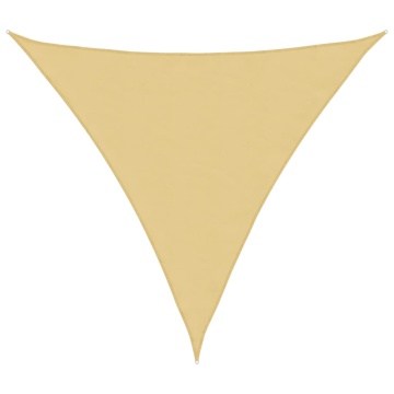 Parasolar, nisipiu, 3x3x3 m, 100% poliester Oxford - Img 2