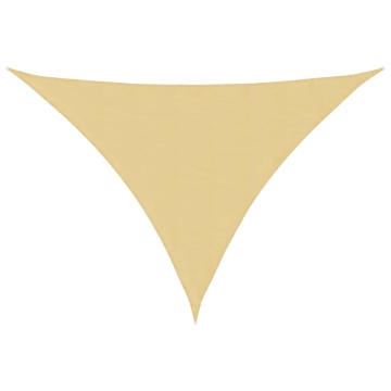 Parasolar, nisipiu, 4x4x5,8 m, 100% poliester Oxford - Img 2