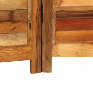 Paravan de cameră, 170 cm, lemn masiv reciclat - Img 6