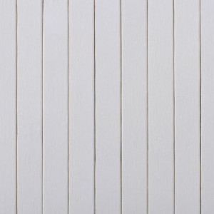 Paravan de cameră, alb, 250 x 165 cm, bambus - Img 2