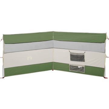 Paravan de camping verde 340x130 cm impermeabil - Img 5