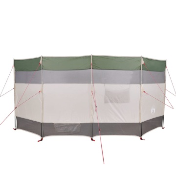 Paravan de camping, verde, 366x152x152 cm, impermeabil - Img 5