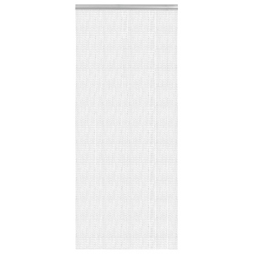 Paravan de ușă cu lanț, 90x200 cm, aluminiu - Img 2
