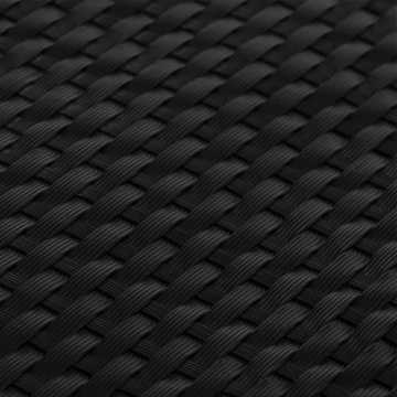 Paravane pentru balcon, 10 buc., negru, 255x19 cm, poliratan - Img 5
