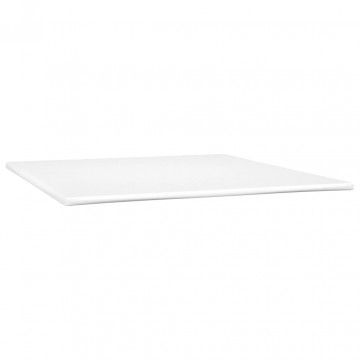 Pat box spring cu saltea, negru, 180x200 cm, catifea - Img 5