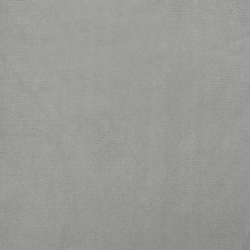 Pat de câini, gri deschis, 70x45x33 cm, catifea - Img 5