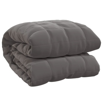 Pătură grea, gri, 200x220 cm, 9 kg, material textil - Img 2