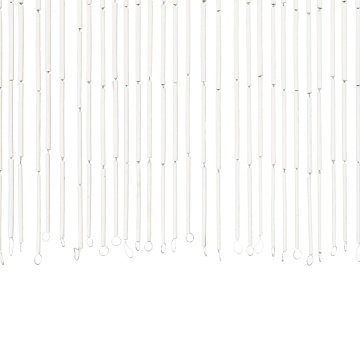 Perdea de ușă pentru insecte, 90 x 200 cm, bambus - Img 6