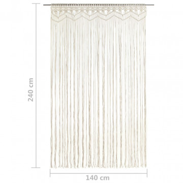 Perdea macrame, 140 x 240 cm, bumbac - Img 4