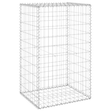 Perete gabion cu capace, 60 x 50 x 100 cm, oțel galvanizat - Img 2