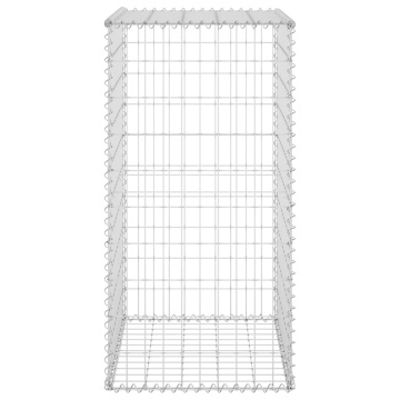 Perete gabion cu capace, 60 x 50 x 100 cm, oțel galvanizat - Img 6