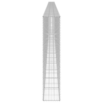 Perete gabion cu capace, 900 x 30 x 150 cm, oțel galvanizat - Img 4
