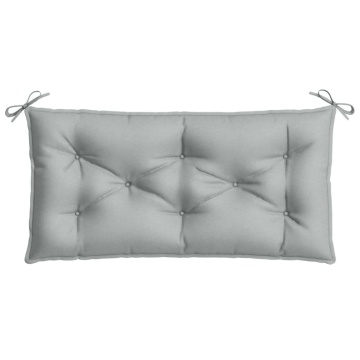 Pernă bancă de grădină 2db melanj gri deschis 100x50x7cm textil - Img 5