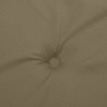 Pernă bancă de grădină, melanj taupe, 180x50x7 cm, textil - Img 5