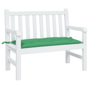 Pernă bancă de grădină, verde, 110x50x7 cm, material oxford - Img 3