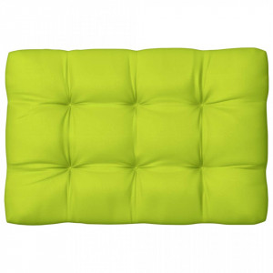 Pernă canapea din paleți, verde aprins, 120x80x12 cm, textil - Img 2