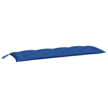 Pernă de bancă de grădină, albastru, 150x50x7 cm, textil oxford - Img 2