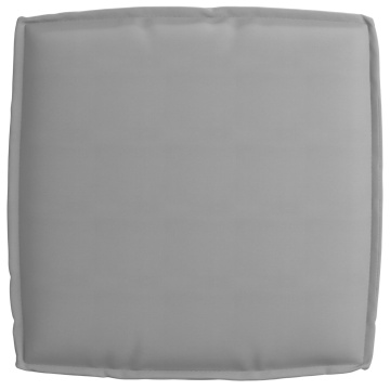 Pernă de Exterior Gri Poliester 60cm x 60cm x 12cm - Img 4