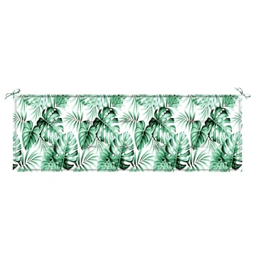 Perna de grădină cu model de frunze 150x50x4 cm din material Oxford - Img 4