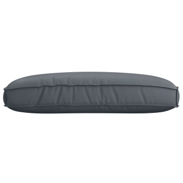 Perna de palet pentru șezut Antracit 120x80x12 cm - Img 3