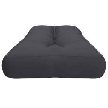 Pernă de paleți, antracit, 120x40x12 cm, material textil - Img 5