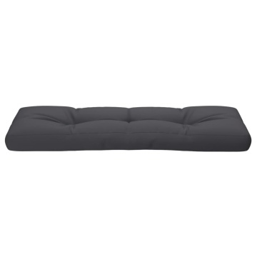 Pernă de paleți, antracit, 120x40x12 cm, material textil - Img 8