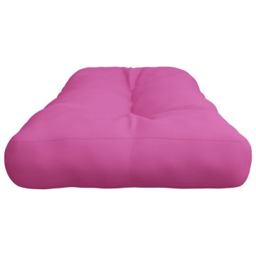 Pernă de paleți, roz, 120x40x12 cm, textil - Img 5