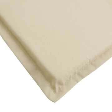 Pernă de șezlong, bej, 200x50x3 cm, textil oxford - Img 6