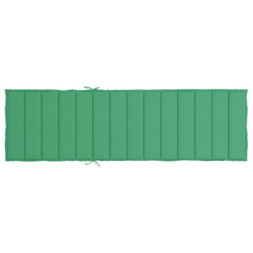 Pernă de șezlong, verde, 200x70x3 cm, textil oxford - Img 8