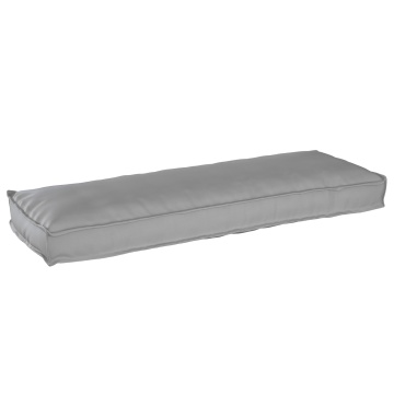 Perna Palet pentru Banchet Gri 120x40x8 cm Material Oxford - Img 2